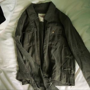 Size M Mossimo Green Utility Jacket